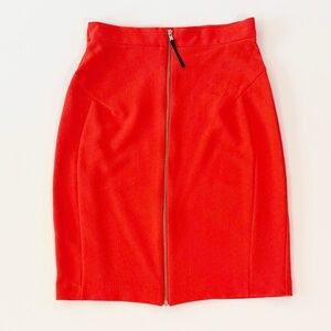 Topshop Back Zip Pencil Skirt